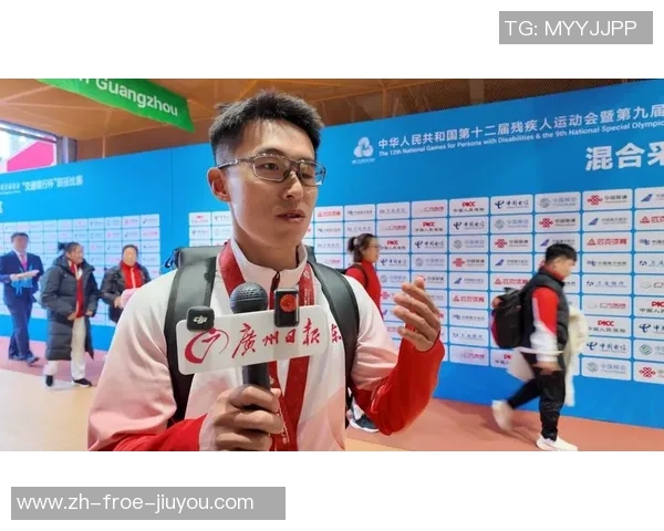 残特奥会 - 广东选手杨志文阳光自傲，英勇追逐愿望、挥洒热情